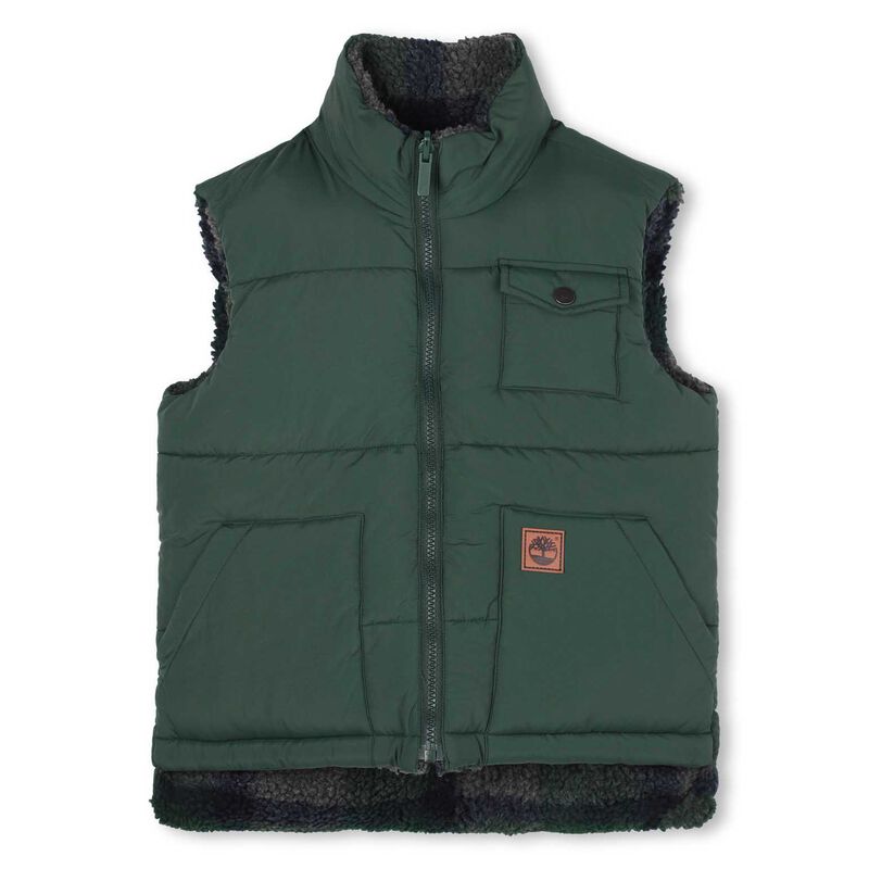 Timberland Reversible Puffer Vest 4Y-6Y image number 1